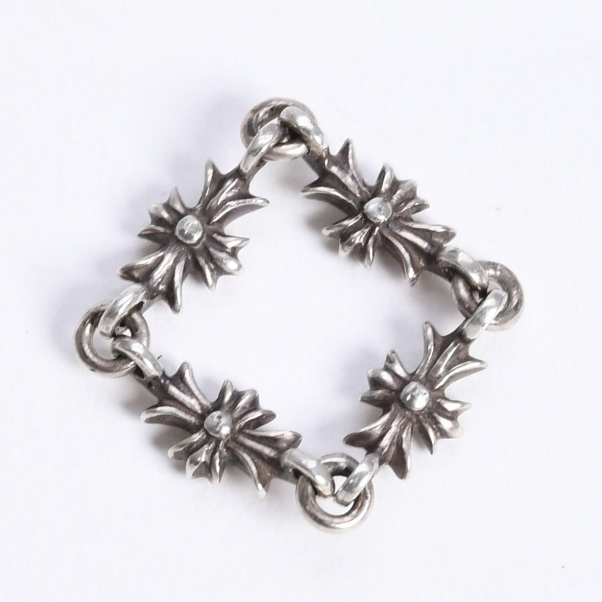Chrome Hearts Tiny CH Plus Ring CH Aftermarket Sale Diamond — view 2