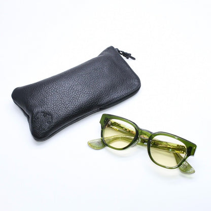 Chrome Hearts Cuntvoluted Sunglasses 49 Dagger Decoration BS Flare Clear Green