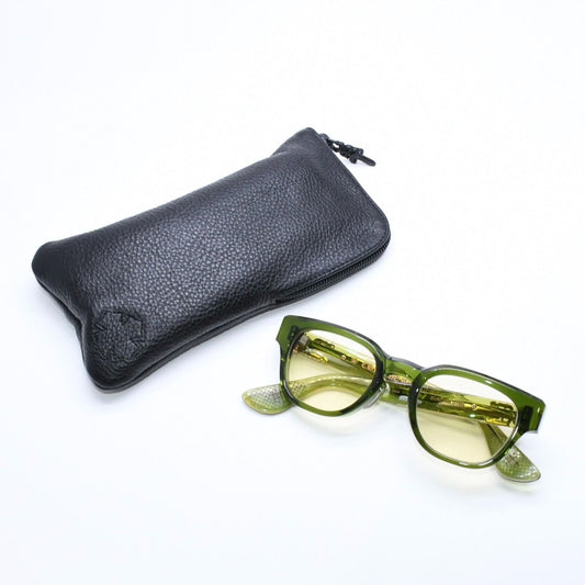 Chrome Hearts Cuntvoluted Sunglasses 49 Dagger Decoration BS Flare Clear Green