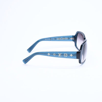 Louis Vuitton Sunglasses Eyewear Obsession 16 Turquoise Blue Gold — view 5