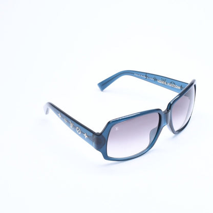Louis Vuitton Sunglasses Eyewear Obsession 16 Turquoise Blue Gold — view 4