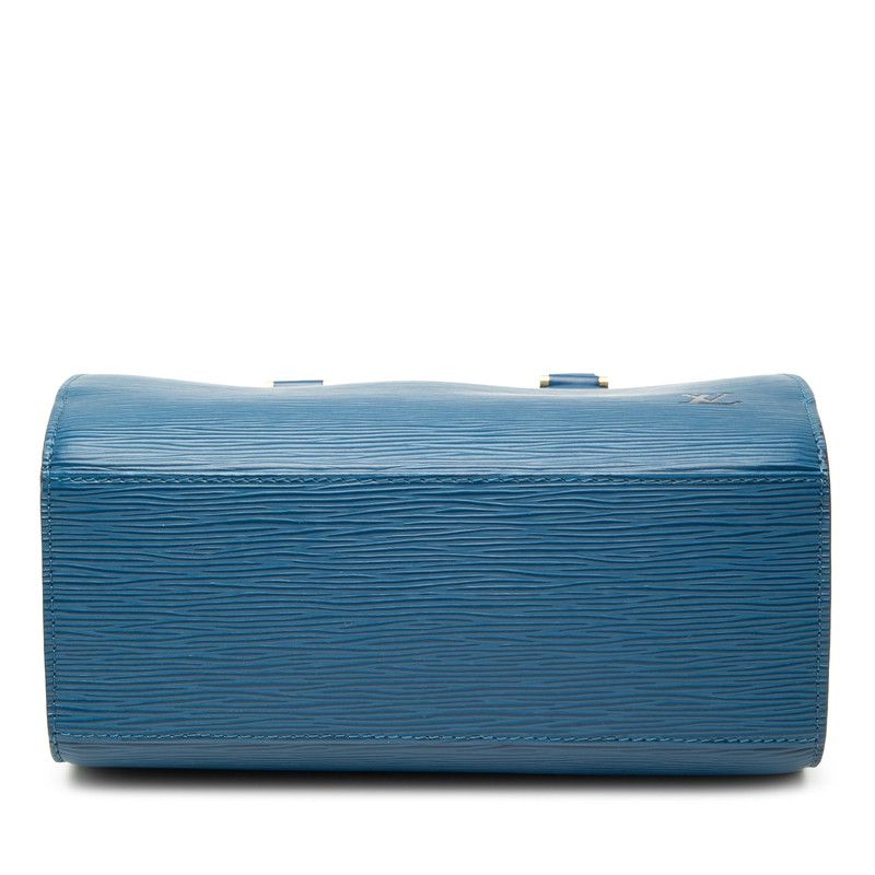 Louis Vuitton Epi Pont Neuf Handbag Toledo Blue Leather — view 3
