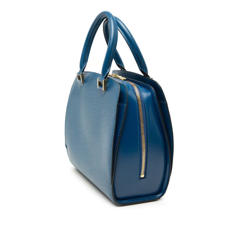 Louis Vuitton Epi Pont Neuf Handbag Toledo Blue Leather — view 2