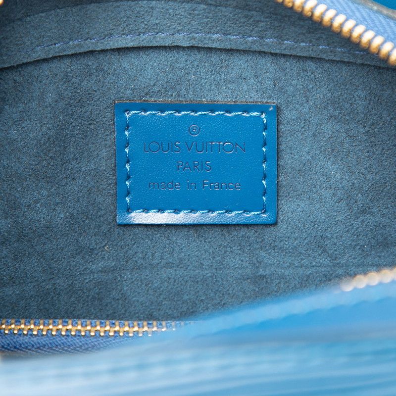 Louis Vuitton Epi Pont Neuf Handbag Toledo Blue Leather — view 5