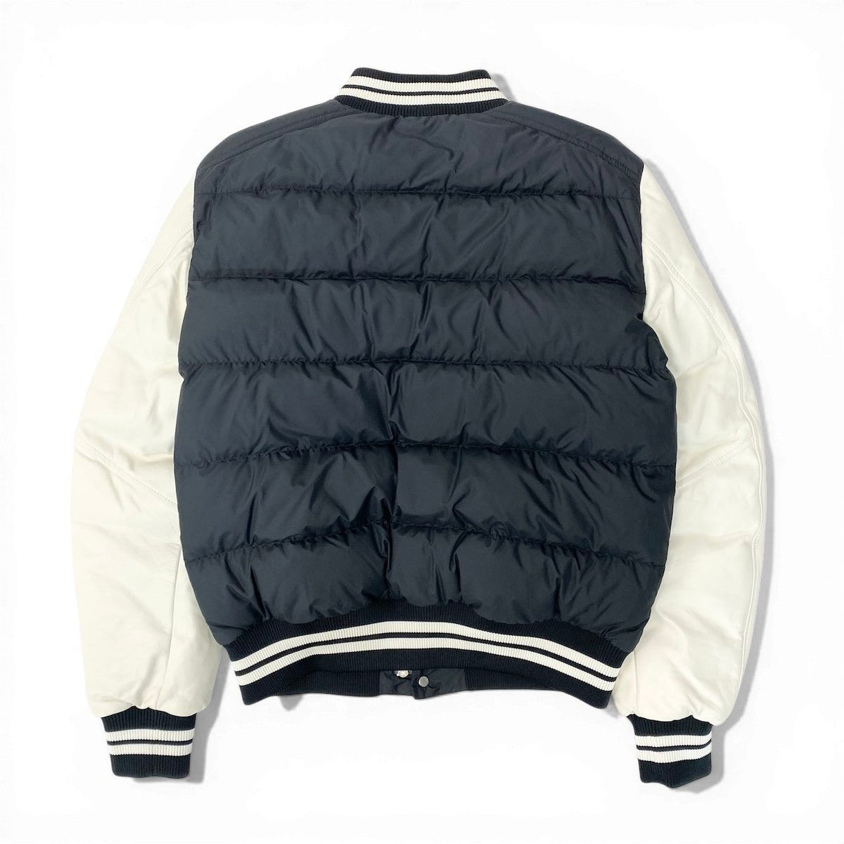 Moncler Ventoux Down Bomber Jacket Varsity Navy White 1 — view 4