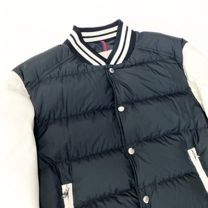 Moncler Ventoux Down Bomber Jacket Varsity Navy White 1 — view 5