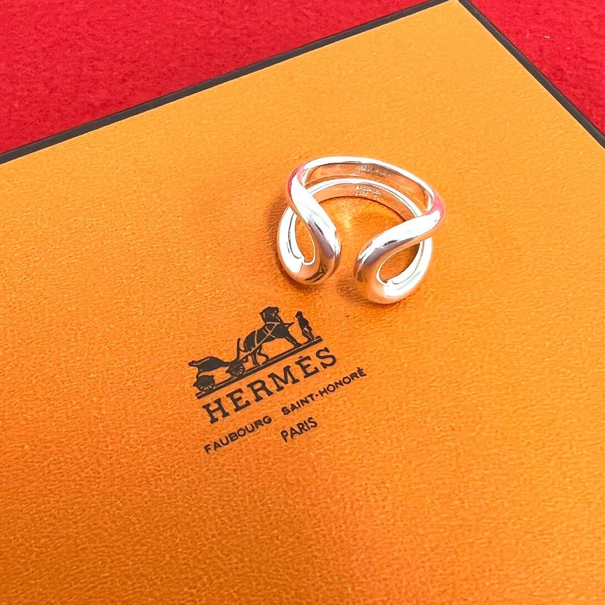Hermes Lima PM Ring 925 Sterling Silver