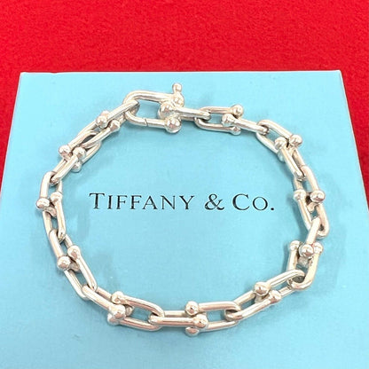 Tiffany & Co HardWear Small Link 24 Links Bracelet 925 Sterling Silver