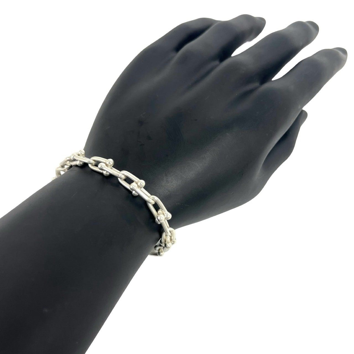 Tiffany & Co HardWear Small Link 24 Links Bracelet 925 Sterling Silver — view 2