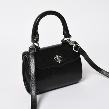 Chrome Hearts Doc Adams Way Bag BS Flare Decoration Dagger Leather Black 925 — view 4
