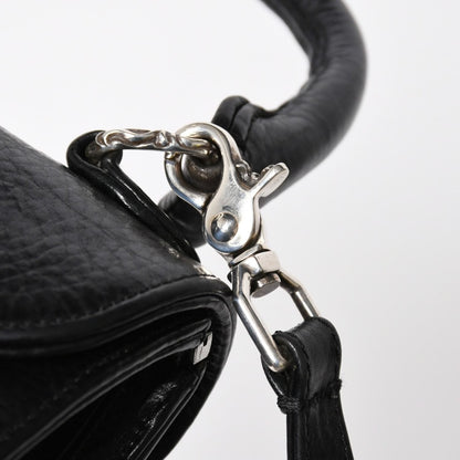 Chrome Hearts Doc Adams Way Bag BS Flare Decoration Dagger Leather Black 925 — view 8