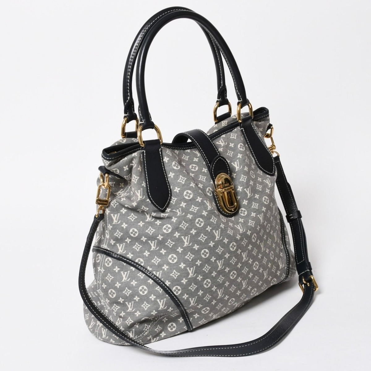 Louis Vuitton 2-Way Shoulder Bag Idylle Elegy Navy Gold — view 3