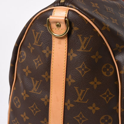 Louis Vuitton Boston Bag Keepall Bandouliere 45 Monogram Brown Gold — view 5