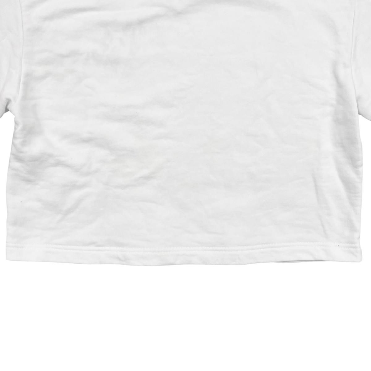 Gucci Long Sleeve Polo Shirt Cotton Collar Logo White S — view 6