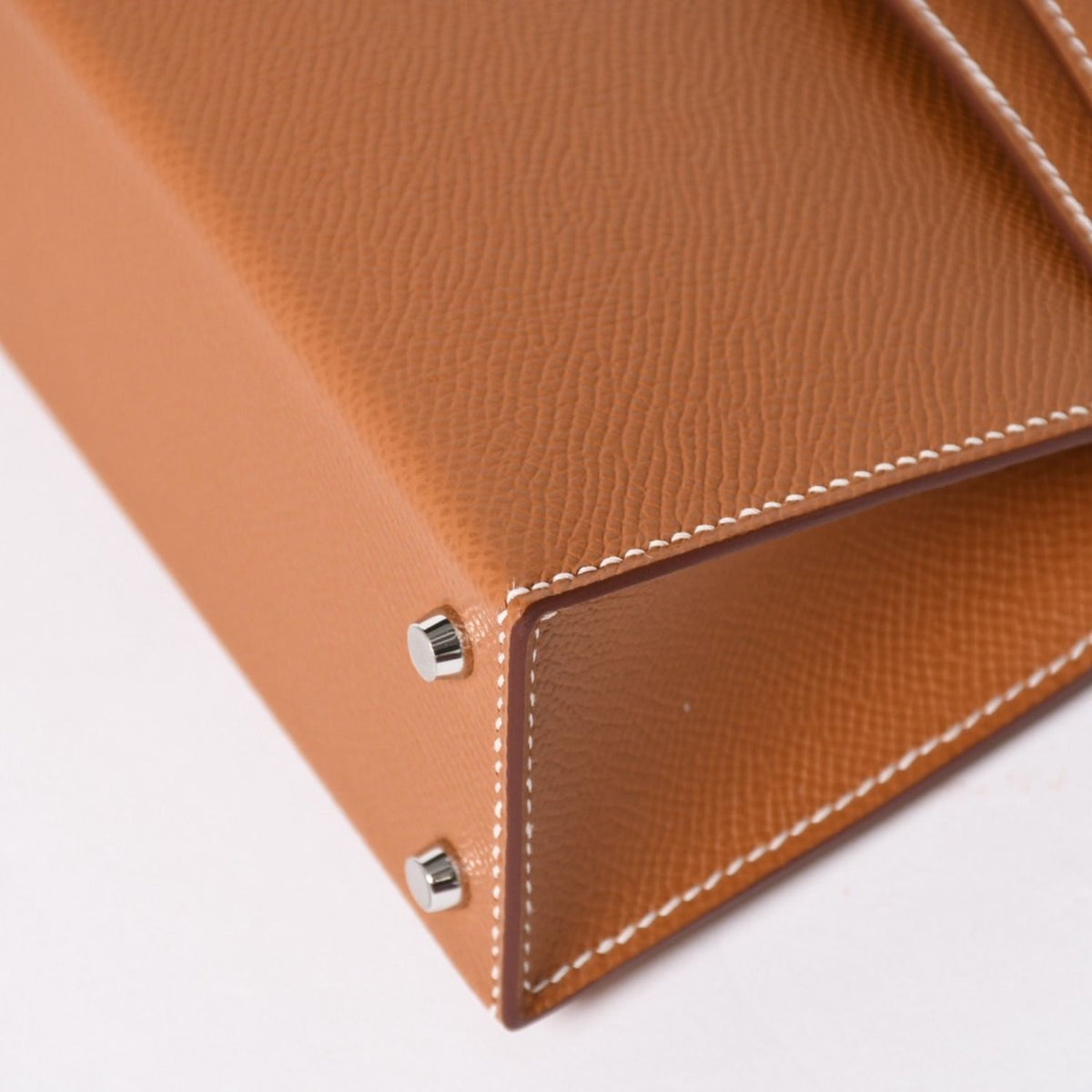 Hermes Mini Kelly 2 Mini Handbag Gold Silver — view 8