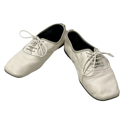 Loewe Shoes Soft Derby Ivory Lambskin — view 2