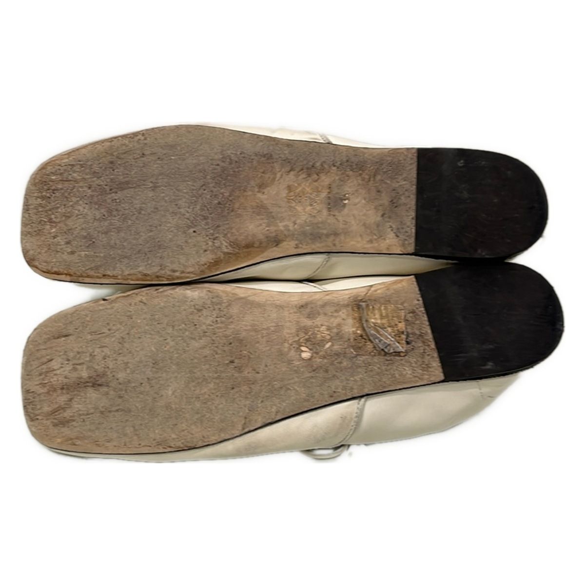 Loewe Shoes Soft Derby Ivory Lambskin — view 4