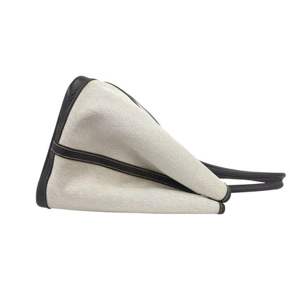 Hermes Garden Party PM Toile H Negonda Tote Bag Nicotine Brown — view 6