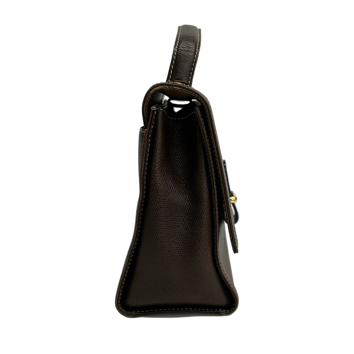 Loewe Handbag Brown Dark Leather — view 4