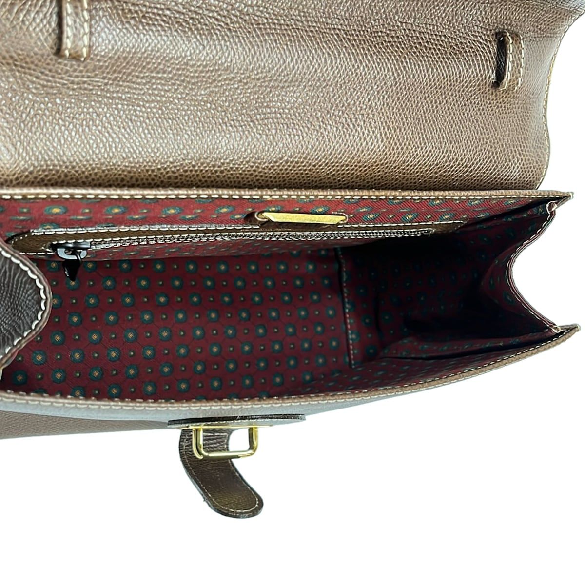 Loewe Handbag Brown Dark Leather — view 7