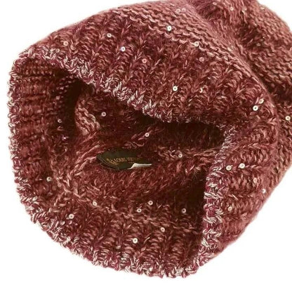 Louis Vuitton Bonnet Monogram Sequined Mohair Blend Knit Hat Beanie Wool — view 6