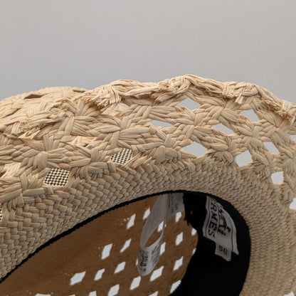 Hermes Eleonora Panama Straw Hat Sellier 56 — view 5