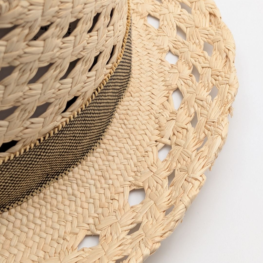 Hermes Eleonora Panama Straw Hat Sellier 56 — view 6
