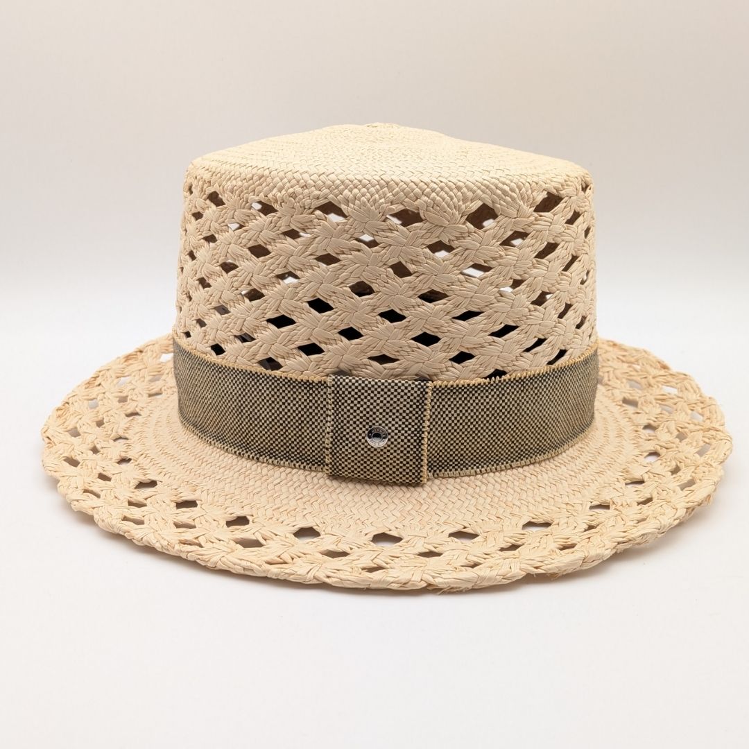 Hermes Eleonora Panama Straw Hat Sellier 56 — view 2
