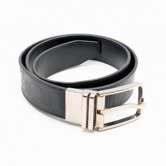 Louis Vuitton Boston Belt Damier Infini Black Reversible