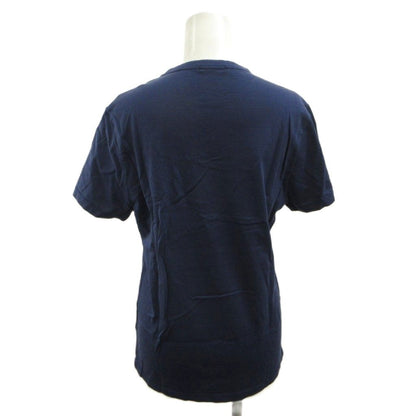 Moncler Maglia T-Shirt Cotton Crew Neck Short Sleeve Fabric Navy S — view 3