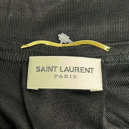 Saint Laurent Paris Sleeveless Top Black Crew 34 — view 3