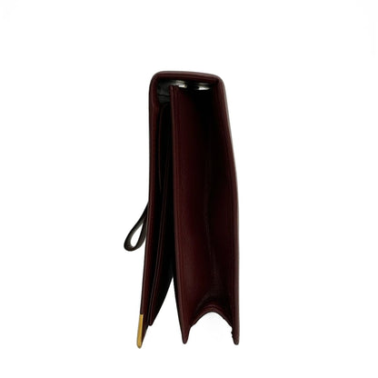 Cartier Second Bag Must Line Bordeaux Gold Leather — view 2