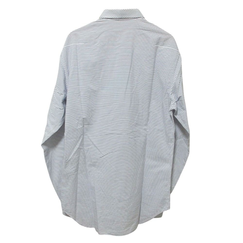 Dior Homme Long Sleeve Striped Shirt 40 Blue White Spring Summer Fall Winter — view 2