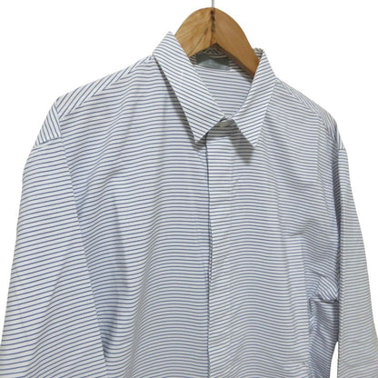 Dior Homme Long Sleeve Striped Shirt 40 Blue White Spring Summer Fall Winter — view 4