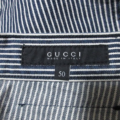 Gucci Regular Hickory Stripe Denim Pants Navy White Spring Summer Fall Winter 50 — view 6