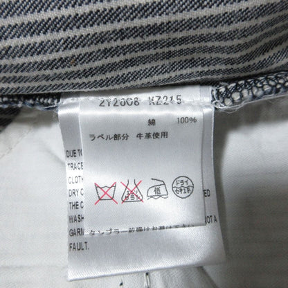 Gucci Regular Hickory Stripe Denim Pants Navy White Spring Summer Fall Winter 50 — view 8