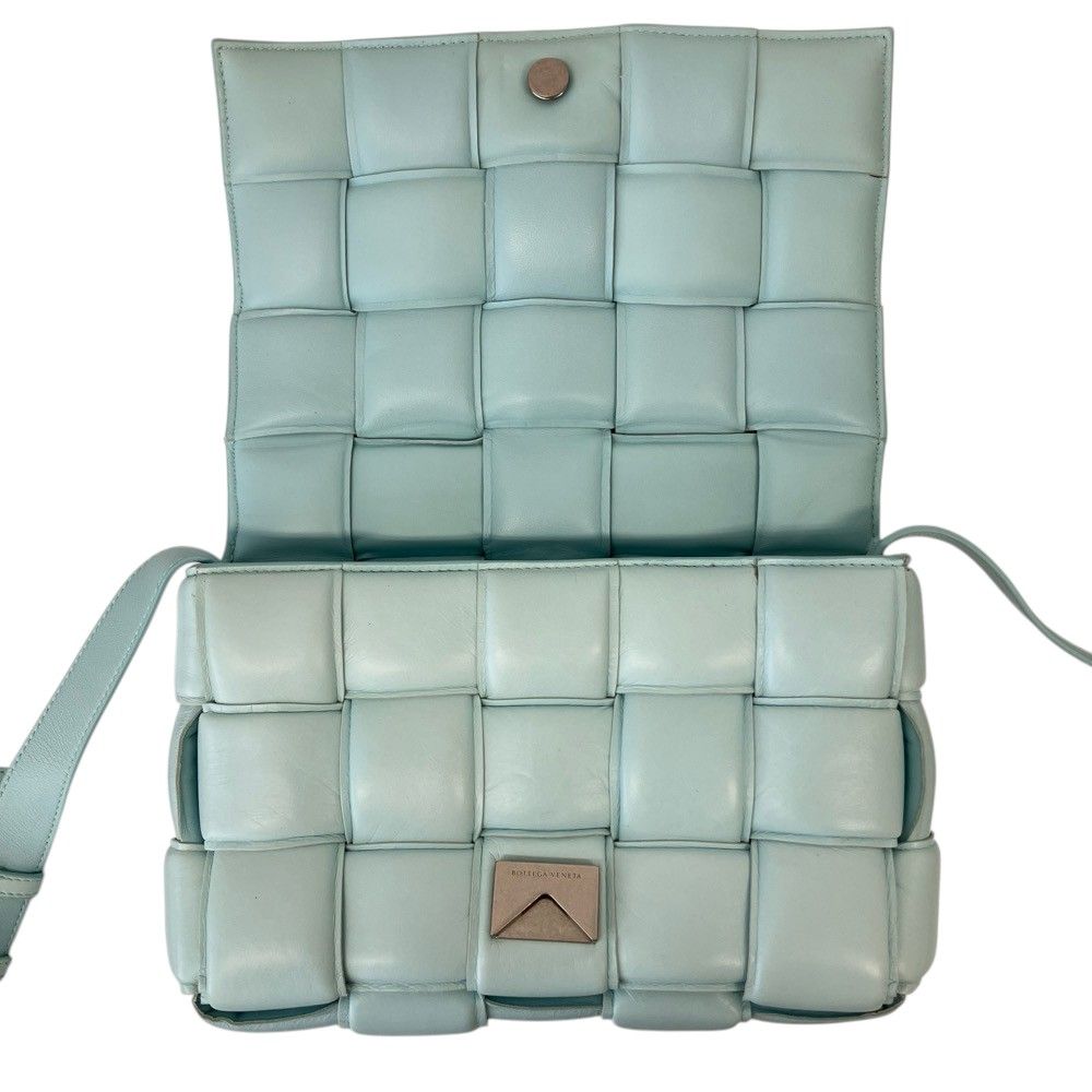 Bottega Veneta Padded Cassette Intrecciato Shoulder Bag Spearmint — view 8