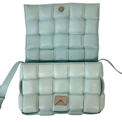 Bottega Veneta Padded Cassette Intrecciato Shoulder Bag Spearmint — view 8