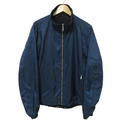 Prada Triangle Plate Reversible Re-Nylon Jacket Black Navy Spring Summer Fall — view 7