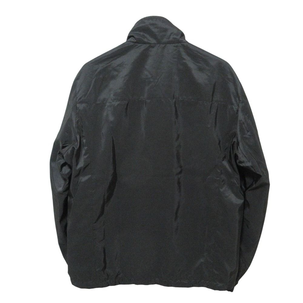 Prada Triangle Plate Reversible Re-Nylon Jacket Black Navy Spring Summer Fall — view 2