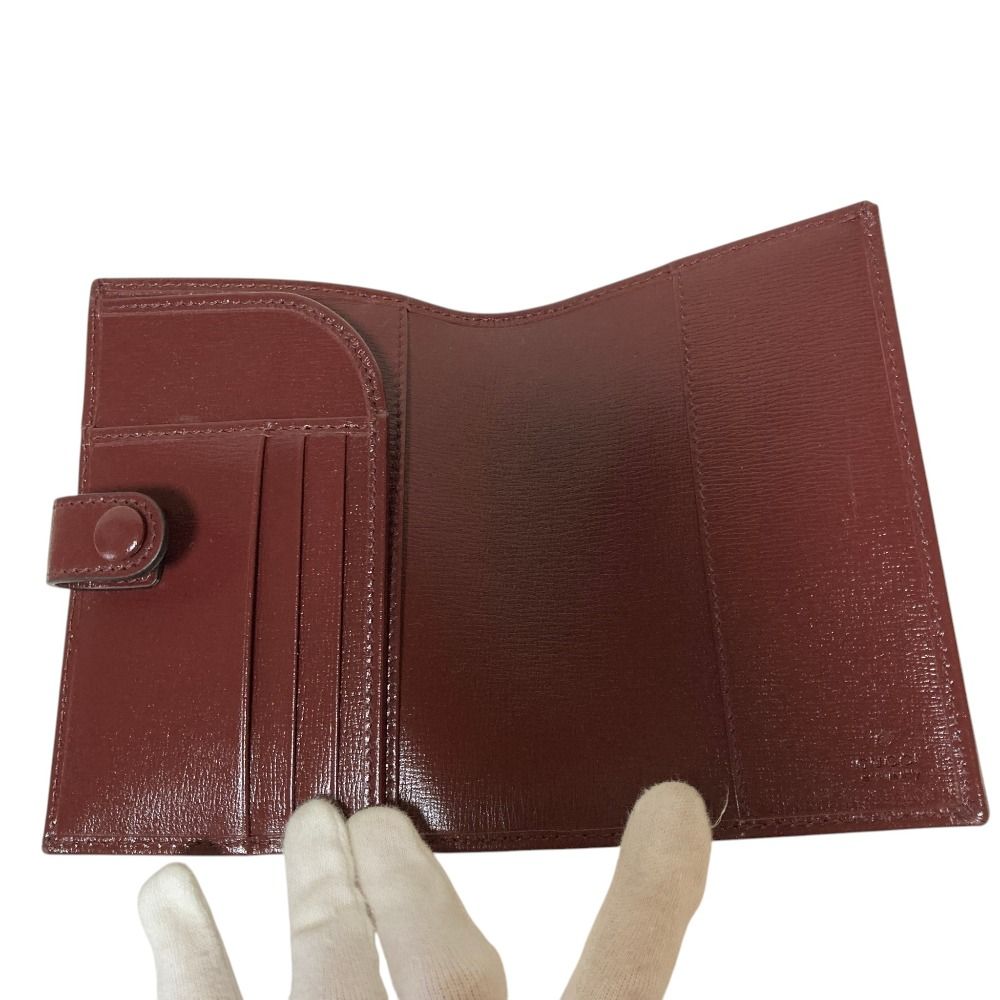Gucci GG Supreme Pass Case Red Beige — view 6