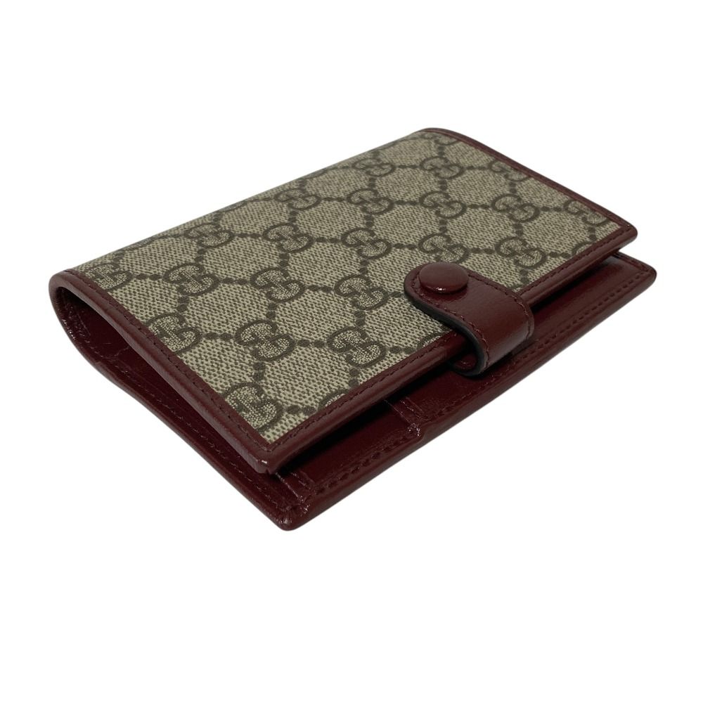 Gucci GG Supreme Pass Case Red Beige — view 3