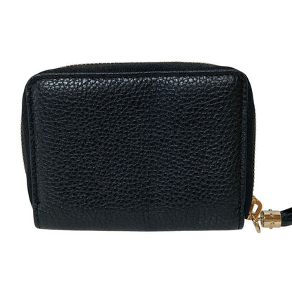 Gucci Soho Interlocking G Leather Coin Purse Black — view 4