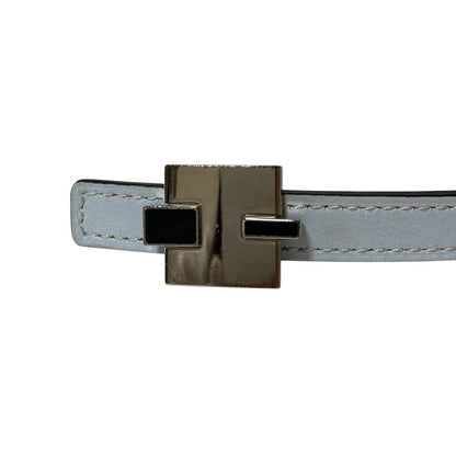 Hermes Irene Veau Epsom Reversible Belt Light Blue Sky — view 4