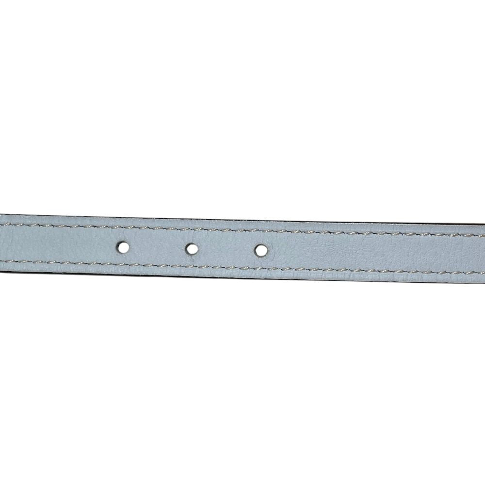 Hermes Irene Veau Epsom Reversible Belt Light Blue Sky — view 6
