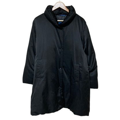 Moncler Blue Tag Stand Collar Down Coat Black Autumn Winter 1