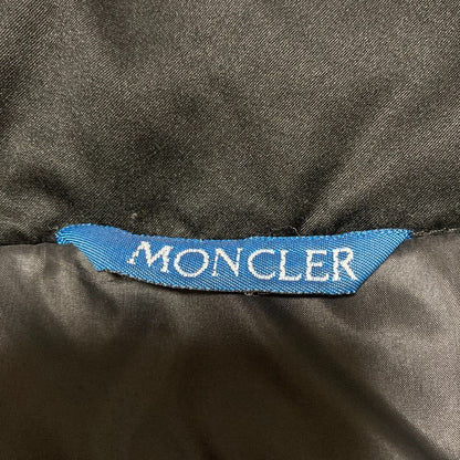 Moncler Blue Tag Stand Collar Down Coat Black Autumn Winter 1 — view 7