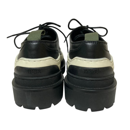 Dior Sacai Leather Derby Shoes Black White Spring Summer Fall Winter — view 3