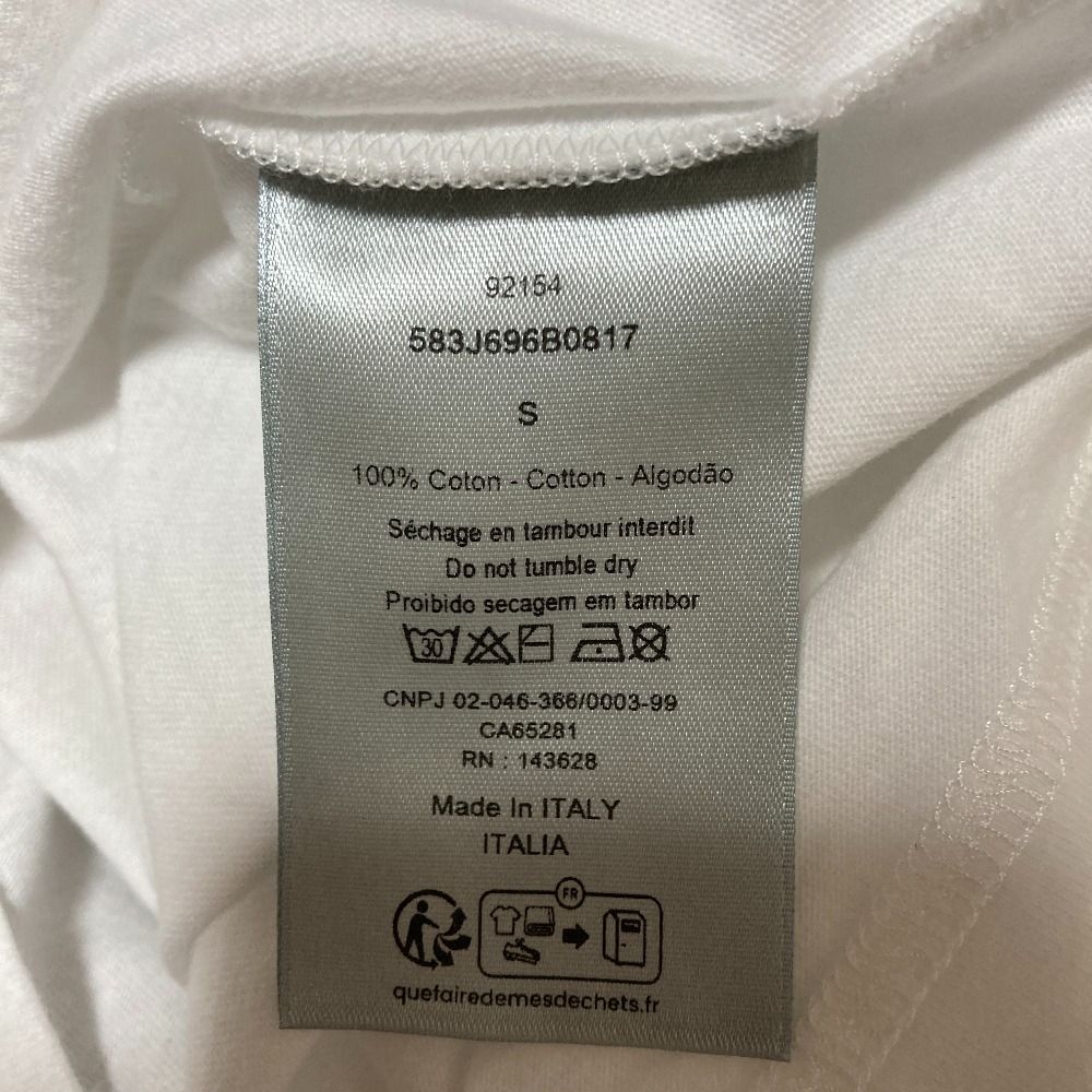 Dior Hylton Nel Collaboration Graphic Print T-Shirt White Spring Summer S — view 5