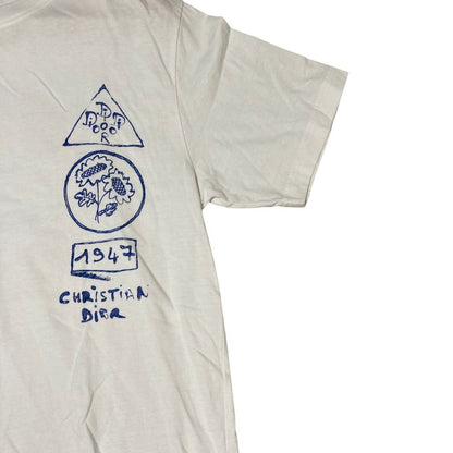 Dior Hylton Nel Collaboration Graphic Print T-Shirt White Spring Summer S — view 3